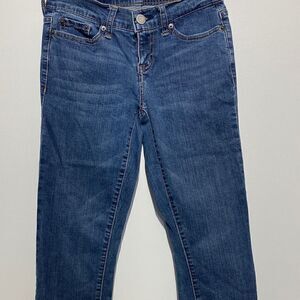 Aeropostale Women's Blue Medium Denim Wash Jeans Size 00 Short